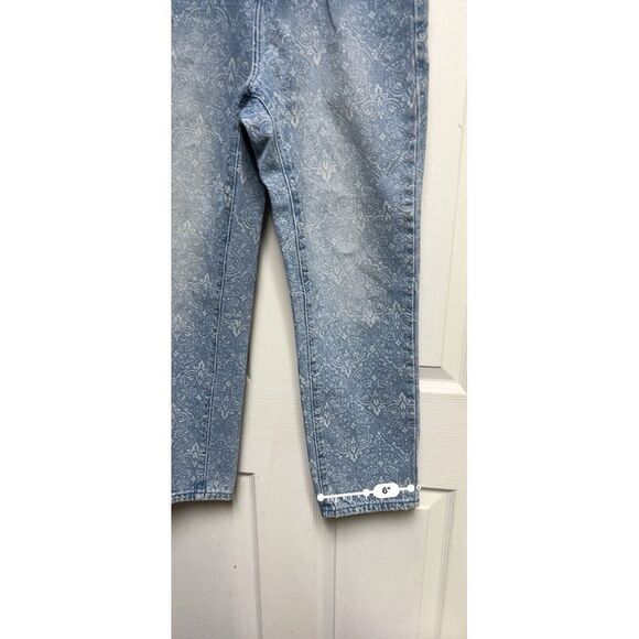 0130 Simple Society High Rise Patterned Women Size 3 26 Juniors Crop Ankle - Picture 4 of 9